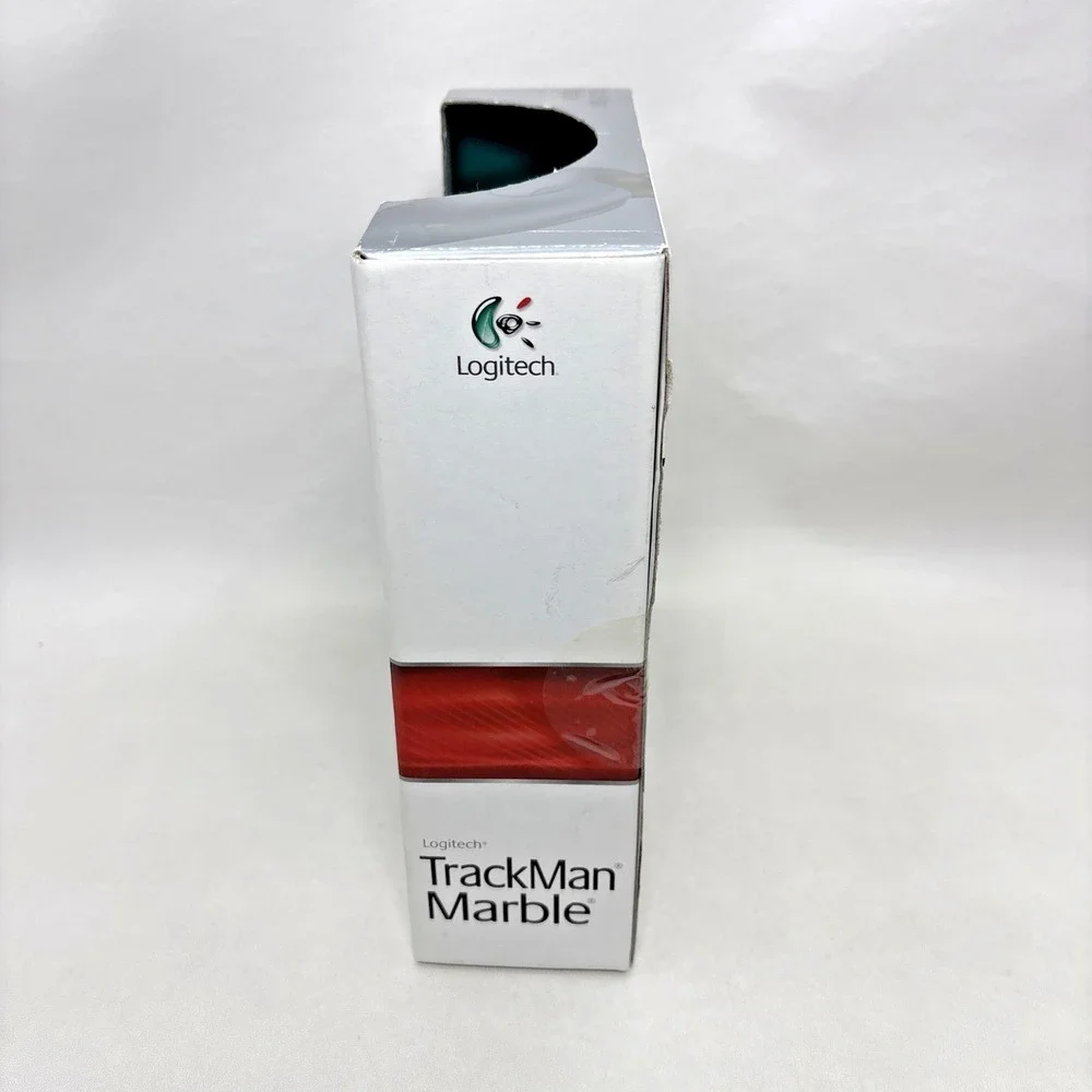 Logitech TrackMan Marble Trackball Mouse USB 910-000806 NIB Sealed
